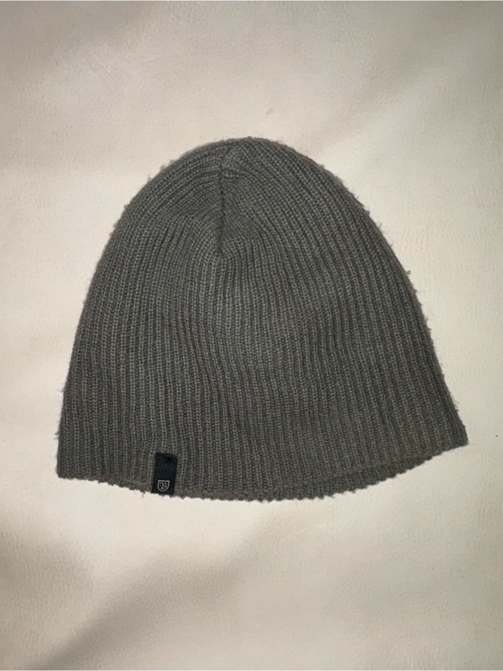 Brixton Gray Knit Beanie Hat